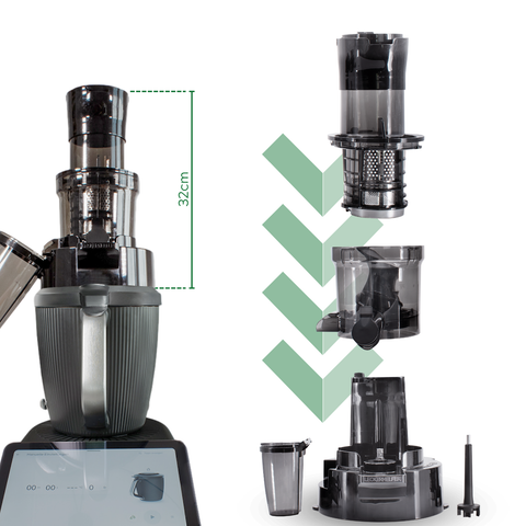SaftPRO - der Slowjuicer / Entsafter passend für deinen Thermomix TM5, TM6 & TM7