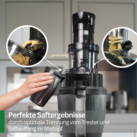 SaftPRO - der Slowjuicer / Entsafter passend für deinen Thermomix TM5, TM6 & TM7