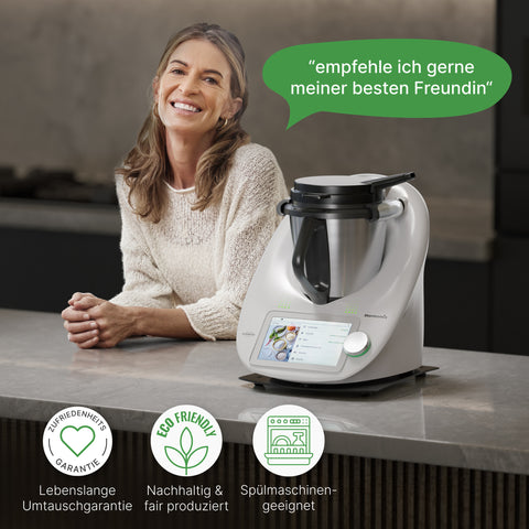 DampfPRO - Dampfumleiter mit integriertem Filter für Dunstabzugshauben / Inselhauben und Muldenlüfter passend für den Thermomix TM5 & TM6