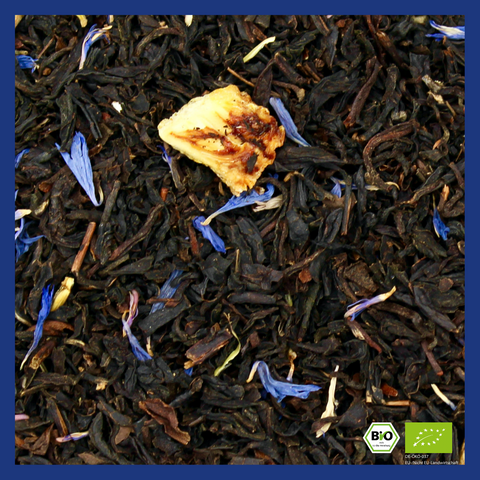 Earl Grey Deluxe - Schwarzteemischung mit Kornblumen - 50g - Bio