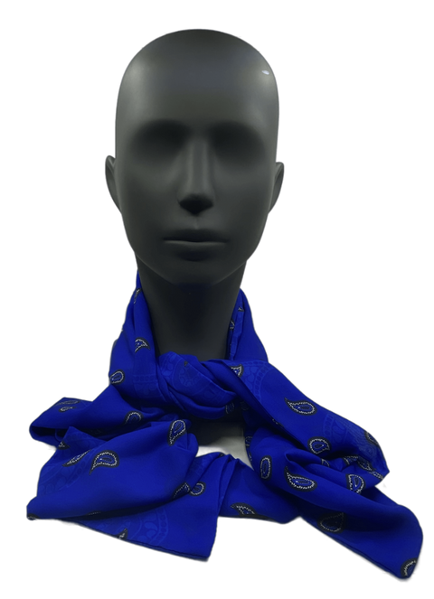 Foulard/Schal mit Glarner Paisley