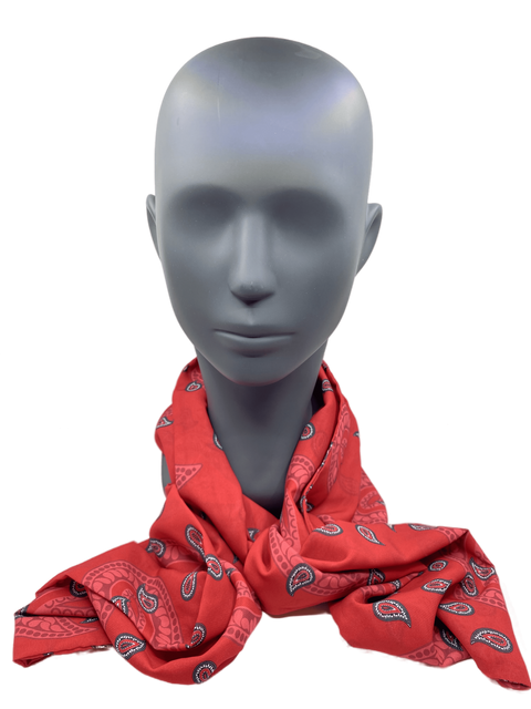 Foulard/Schal mit Glarner Paisley