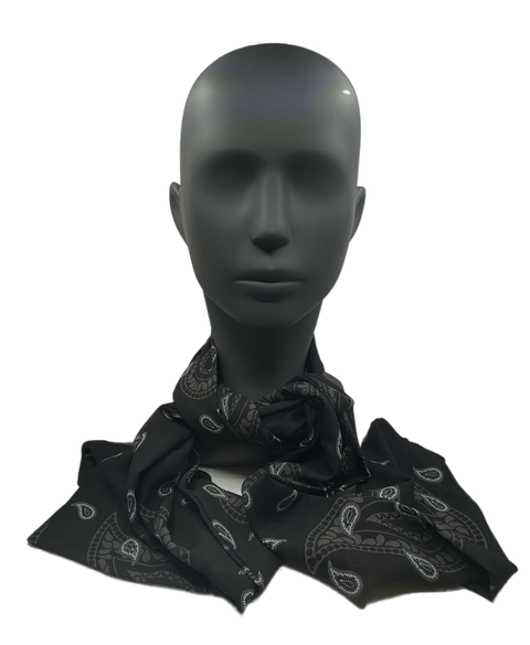 Foulard/Schal mit Glarner Paisley