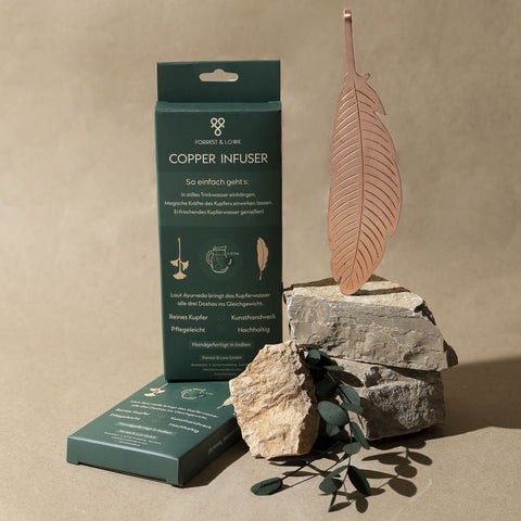 Kupfer Infuser Feder
