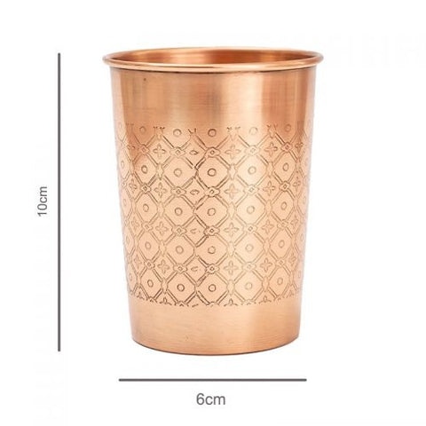 Kupferbecher Mosaik, 300ml