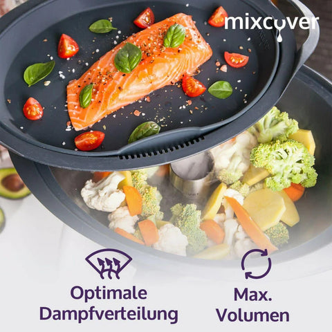 Dampfkamin Zubehör für Varoma Thermomix TM5 TM6 TM31 Zubehör, TM Friend Monsieur Cuisine Zubehör MCS Zubehör Bosch Cookit Zubehör