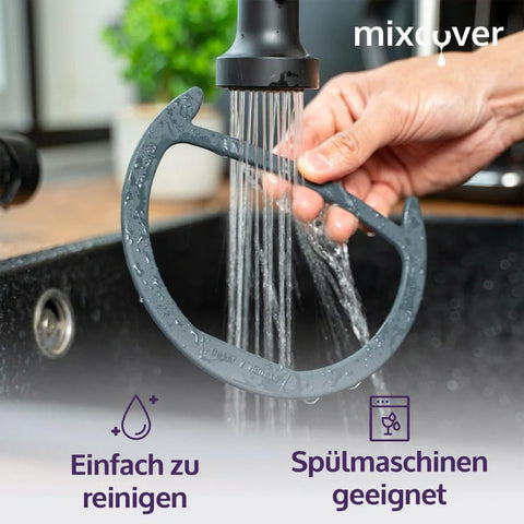 Deckelhalter und Abstreifhilfe kompatibel mit Vorwerk Thermomix TM6 TM5 TM31