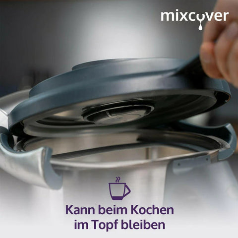 Deckelhalter und Abstreifhilfe kompatibel mit Vorwerk Thermomix TM6 TM5 TM31