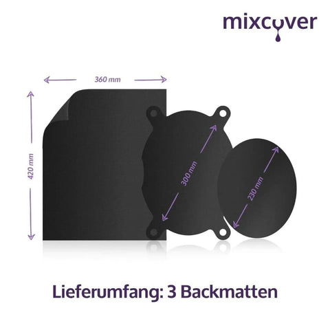 Dauerbackfolie - Backpapier für Varoma Einlegeboden Thermomix TM6, TM5, TM31, Thermomix Friend - wiederverwendbar und nachhaltig