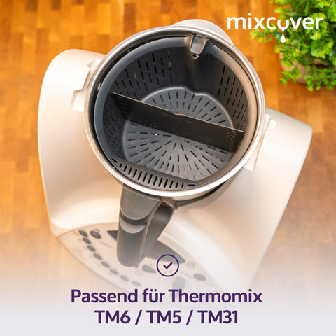 Garkorbteiler für Thermomix TM6 TM5 TM31, Mixtopf-Schaber