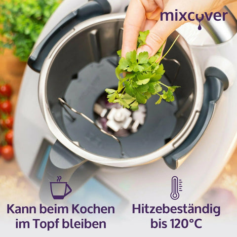 Mixtopf Verkleinerung für Thermomix TM6 TM5 Häcksel Helfer, Verkleinert den Mixtopf für effizienteres Häckseln, Pürieren ,Schneiden