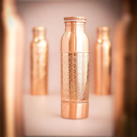 Kupferflasche Mosaik, 900 ml