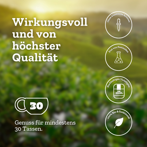 So Damn Pretty - Grünteemischung mit Guarana & Rosenblüten - 50g - Bio