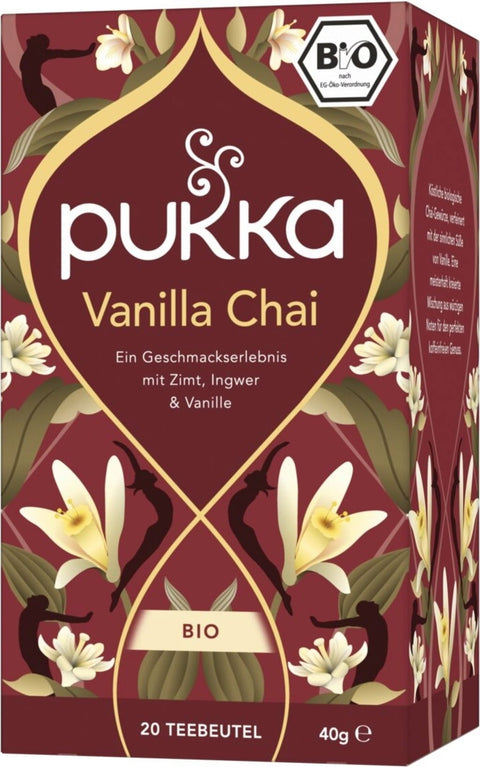 Vanilla Chai Bio-Gewürztee, 20 Teebeutel (40 g)