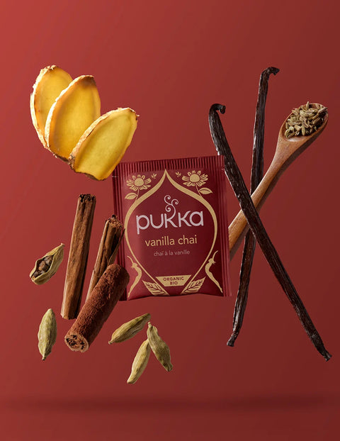 Vanilla Chai Bio-Gewürztee, 20 Teebeutel (40 g)