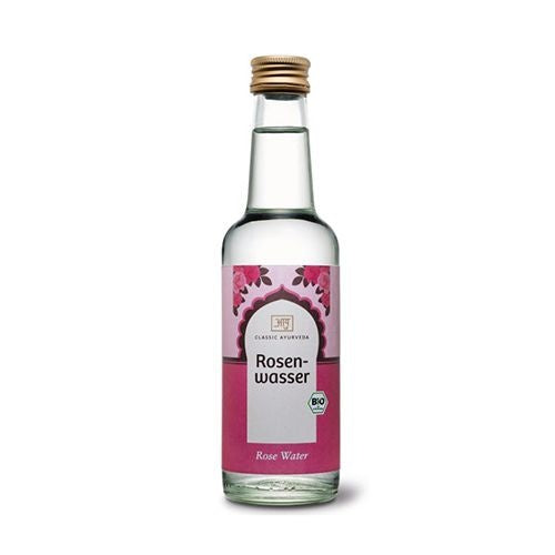 rosenwasser aufbewahren Rosenwasser, Bio, 250ml, Classic Ayurveda – Gewürzladen Näfels
