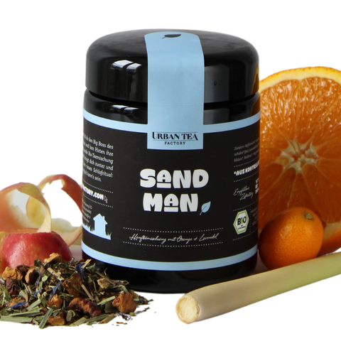 Sandman - Hanfteemischung mit Orange & Lavendel - 50g - Bio