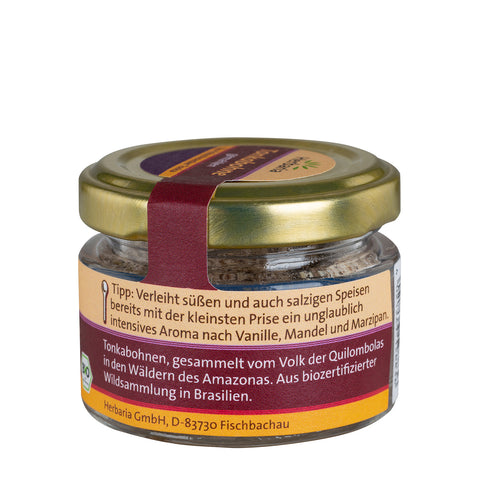 Tonkabohne gemahlen, Bio, 10g