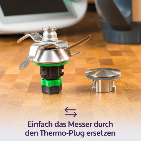 Trio-Parat Thermo-Plug – Messerersatz für Thermomix TM7 & TM6