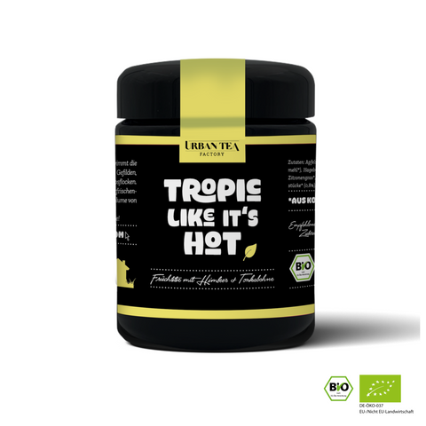 Tropic Like It's Hot - Früchtetee mit Himbeer & Tonkabohne - 65g - Bio