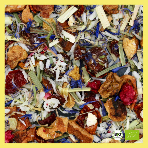 Tropic Like It's Hot - Früchtetee mit Himbeer & Tonkabohne - 65g - Bio