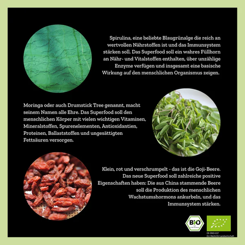 Body Defence - Grünteemischung mit Moringa & Kurkuma - 50g - Bio