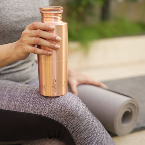 Yoga Kupferflasche 700 ml