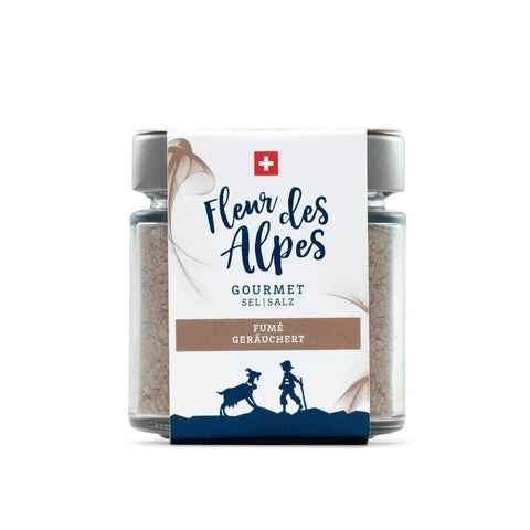 Fleur des Alpes Gourmet Salz, geräuchert (Rauchsalz), 140 g