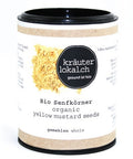 Senfkörner gelb gemahlen, Bio, 40g