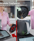 Thermomix TM7 Deckel schafft Ordnung – Halterung direkt am Mixtopf