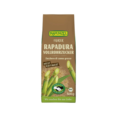 Vollrohrzucker Rapadura, HIH, EU Bio/Fairer Handel (Claro HiH), 500g