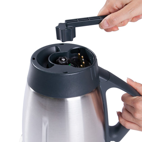 Teigblume, Teiglöser, Teigdreher, Messer-Drehhilfe für Thermomix TM6 TM5 TM31, anthrazit