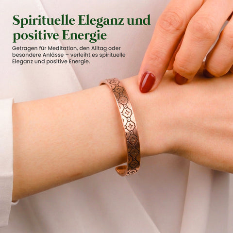 Kupfer-Armreif Mosaik