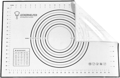 Premium Backmatte / Rutschfeste Backunterlage XXL 60x40cm