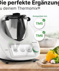 Gleitbrett kompatibel mit dem Thermomix TM6 / TM5 in schwarz