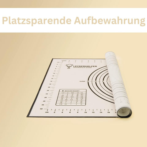 Premium Backmatte / Rutschfeste Backunterlage XXL 60x40cm