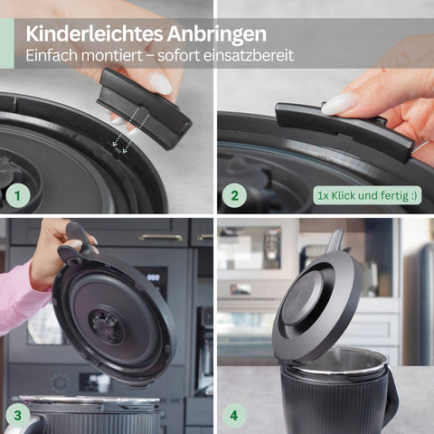 Thermomix TM7 Zubehör – Vorteile des Deckelhalters auf einen Blick