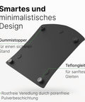 Gleitbrett kompatibel mit dem Thermomix TM6 / TM5 in schwarz