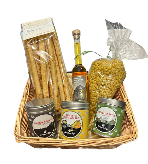 Geschenkkorb aus dem Zigerschlitz