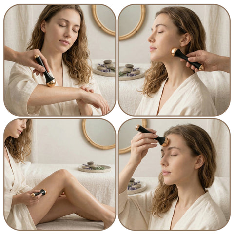 Kansa Wand Gesichts- und Körpermassagegerät