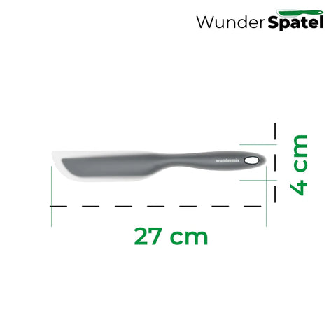 WunderSpatel® | Biegsamer Spatel ideal für deine Küchenmaschine grau