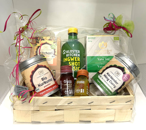 Panier cadeau sain