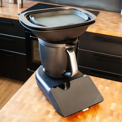 Dampfgarform Silikonform Auflaufform kompatibel mit Thermomix TM7 für Varoma Einlegeboden - Zubehör für TM7