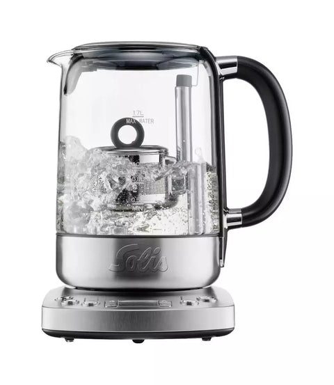 Solis  Tea Kettle Automatic Wasserkocher Teekocher silber
