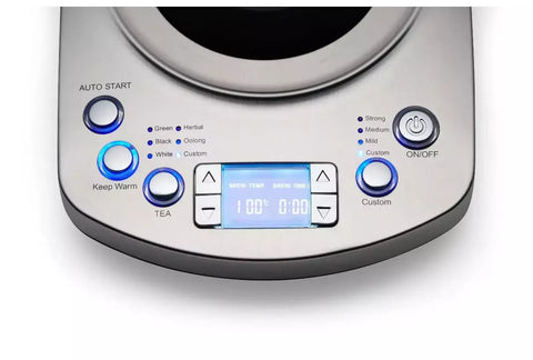 Solis  Tea Kettle Automatic Wasserkocher Teekocher silber