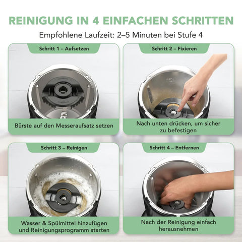 WunderBrush Spin® | Mixtopf-Reinigungsbürste für Thermomix TM7, TM6, TM5