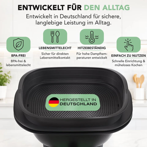 MaxiSteam® | Varoma-Erweiterung mit Einlegeboden für Thermomix TM7