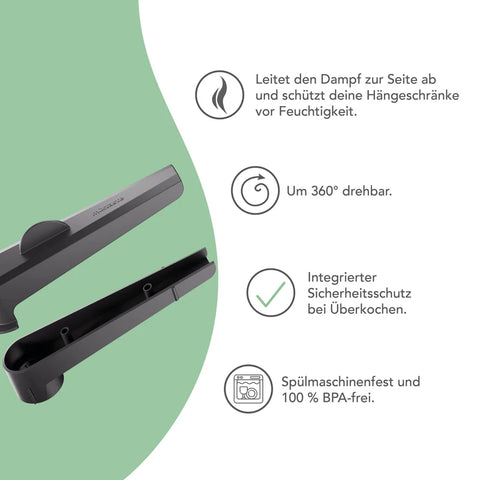mixtaste® | Dampfumleiter-Kamin für Thermomix TM7
