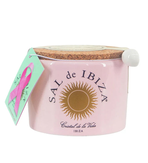 "Sal de Ibiza Fleur de Sel La Vie en Rose 140g – Meersalz mit Rosenblüten"