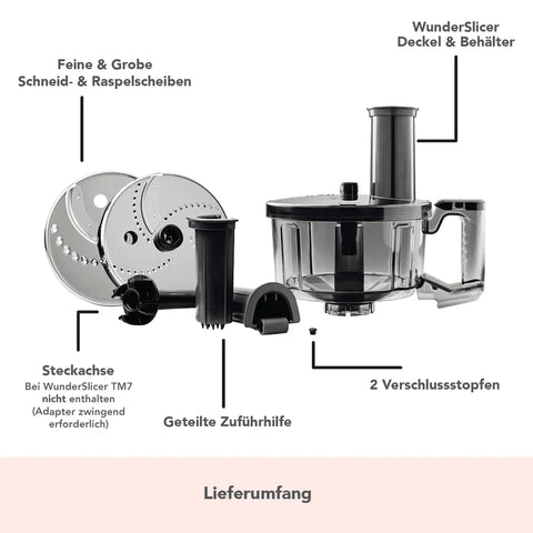 WunderSlicer® V2 | Gemüseschneider für Thermomix